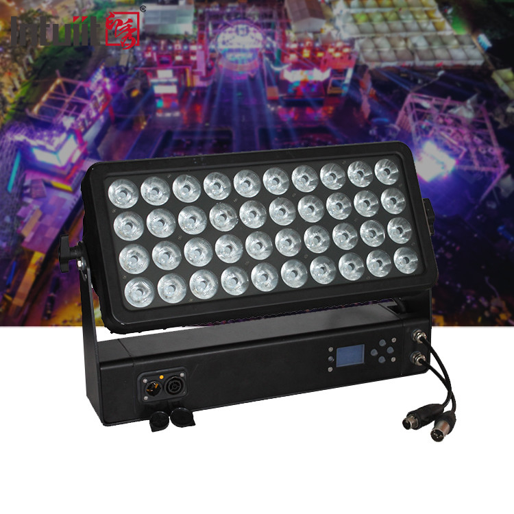 Luces de inundación LED 4in1 de 400W RGBW IP65 LED de color de ciudad para puente de construcción