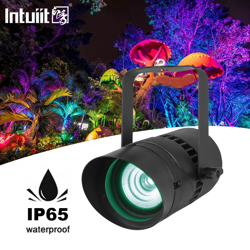 Luz de punto Iluminación de paisaje al aire libre 15W RGBW Cambiador de color LED Iluminación de paisaje para jardín de la casa del patio