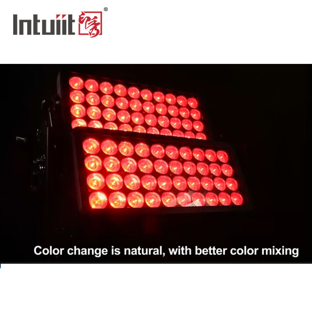 Iluminación de escenario Dmx Led Wall Washer Light 400W 800W 1500W IP65 Color de ciudad al aire libre RGBW Strobe