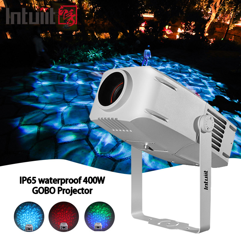 400W luz de escenario exterior Dmx Control LED luz de ondas de agua Ip65 onda efecto de ondas luz para la decoración del parque