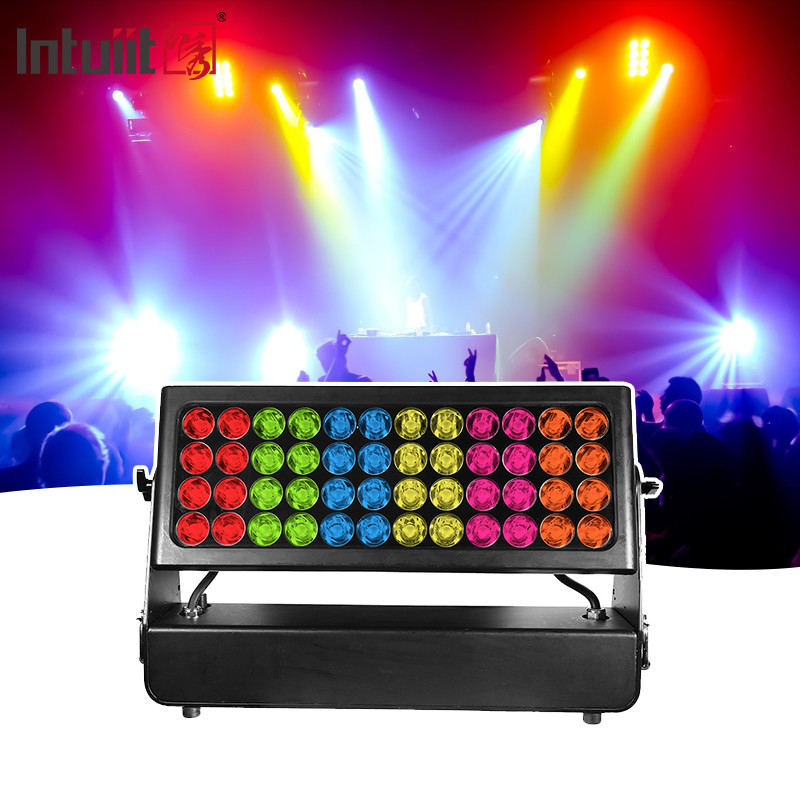 Construcción Lavado 1500w Led Color de la ciudad impermeable 4in1 RGBW DMX512 Pared Lavado Luz Led