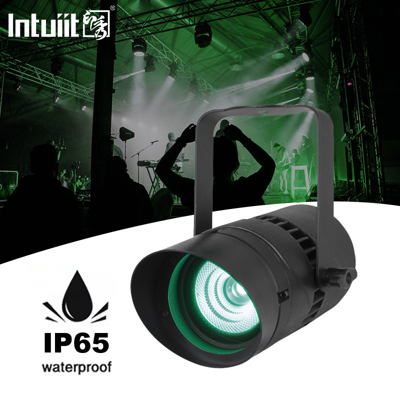 Proyector de luz 15W DMX512 RGBW de haz estrecho Direccional luz de jardín paisajístico para hotel Banquete jardín