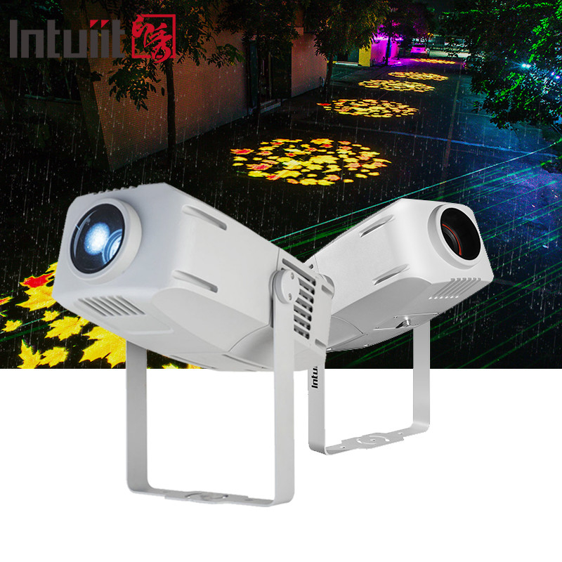 Proyector Gobo para exteriores 400w Proyector publicitario LED rotativo resistente al agua IP65 Logotipo Proyector Gobo Luz