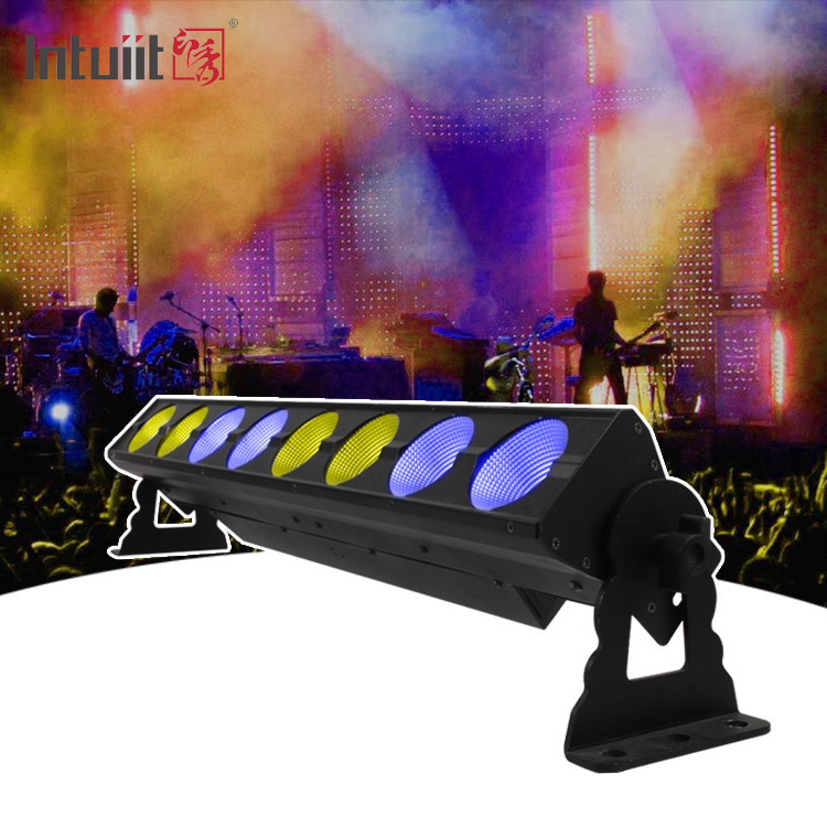 8x15W Led Wall Washer Bar de iluminación exterior 3 en 1 con luces Dmx512 para el exterior del edificio
