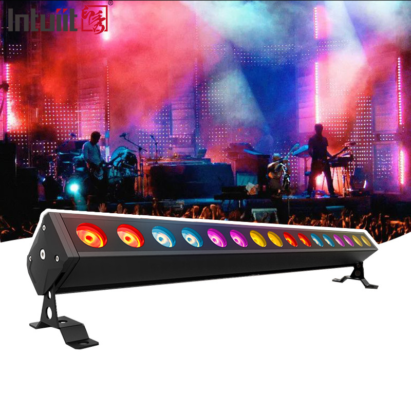Lámpara de lavado de pared IP65 a prueba de agua para exteriores 16x5W DMX512 Control RGBW Led Lámpara de lavado de pared