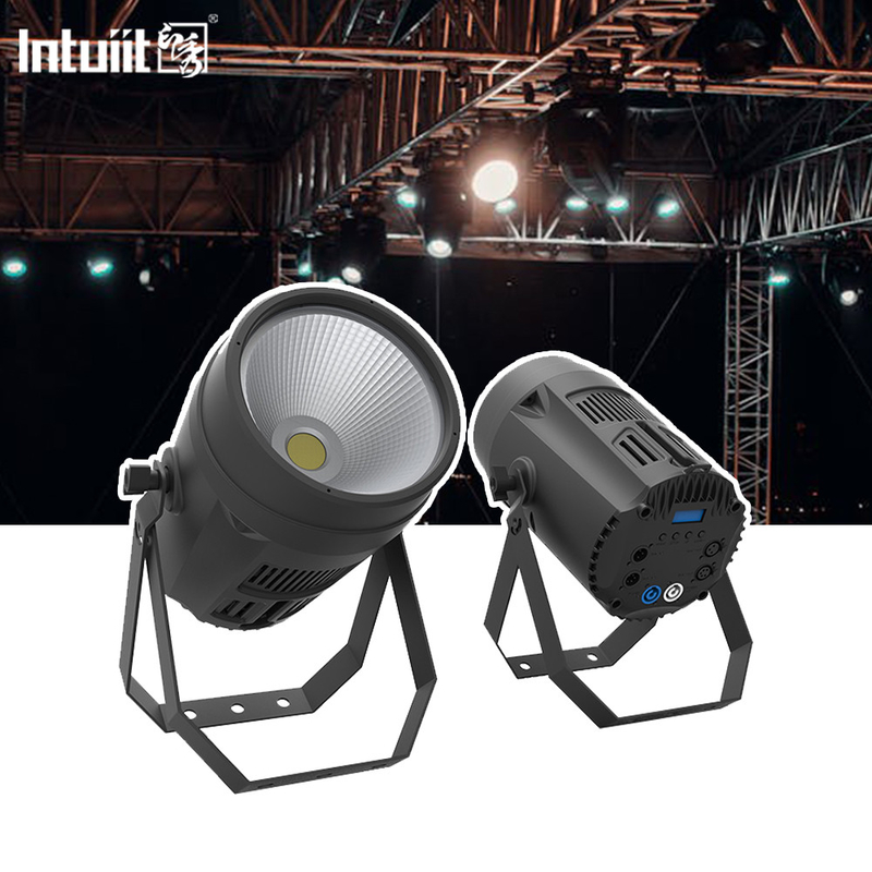 4in1 RGBW LED par luz Cob Stage Blinder Light 200w Dmx512 LED Cob luces de escenario
