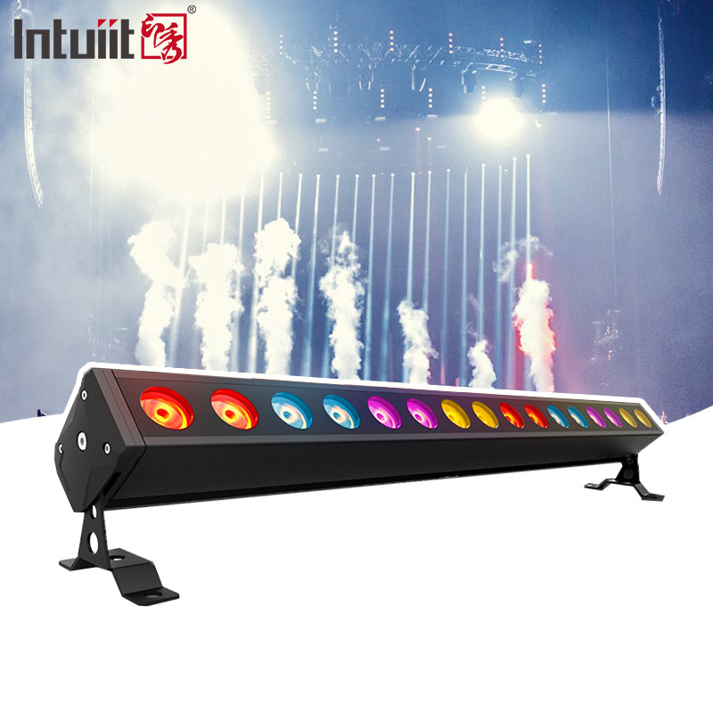 16*5W LED RGBW 4IN1 LED Pared de lavado de luz DMX LED Bar DMX línea de la barra de lavado de la luz de la etapa de la fiesta LED píxeles de control individual DJ
