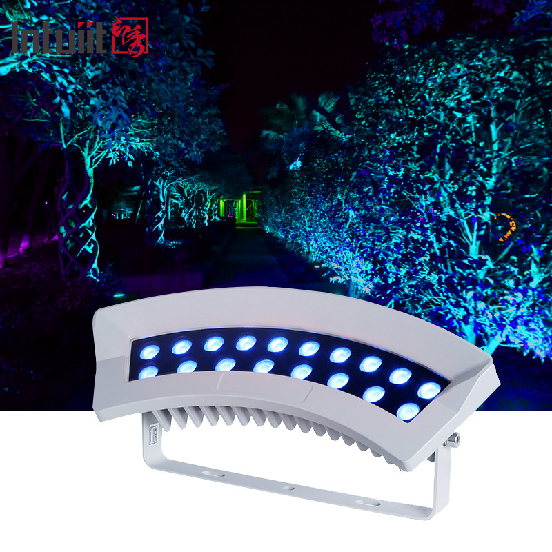 DMX512 36W rgbw colorido led abrazo luz de árbol IP65 resistente al agua lámpara de árbol luz de punto de jardín exterior luces de paisaje