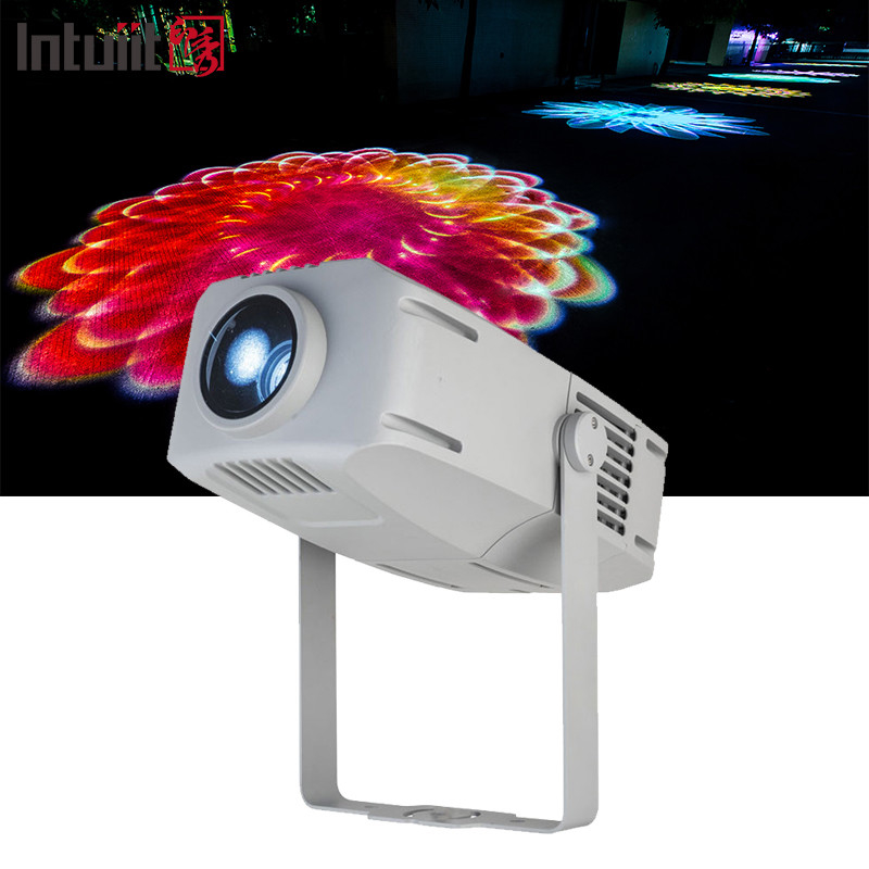 Proyector Gobo para exteriores 400w Proyector publicitario LED rotativo resistente al agua IP65 Logotipo Proyector Gobo Luz