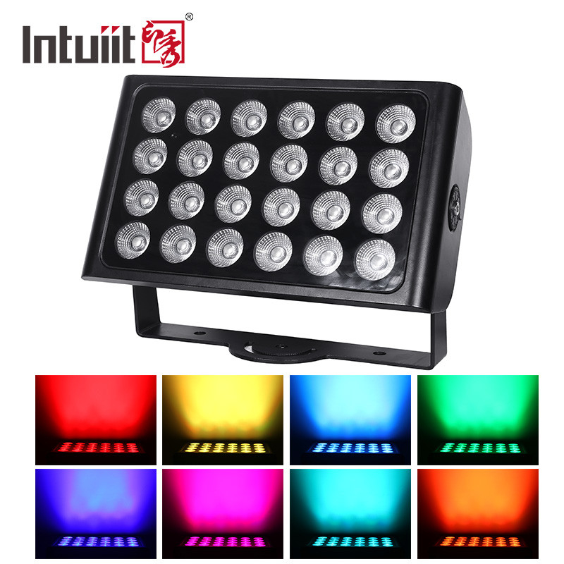 8 la etapa con pilas del × 15W RGBW LED se enciende con teledirigido