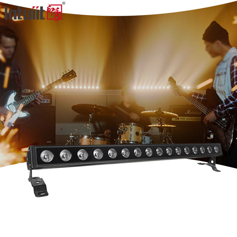 14x10W RGBW 4IN1 Led Wall Wash Light DMX Led Bar Exterior Inmune a la agua Lavar Luz de escenario Para Dj Disco Party