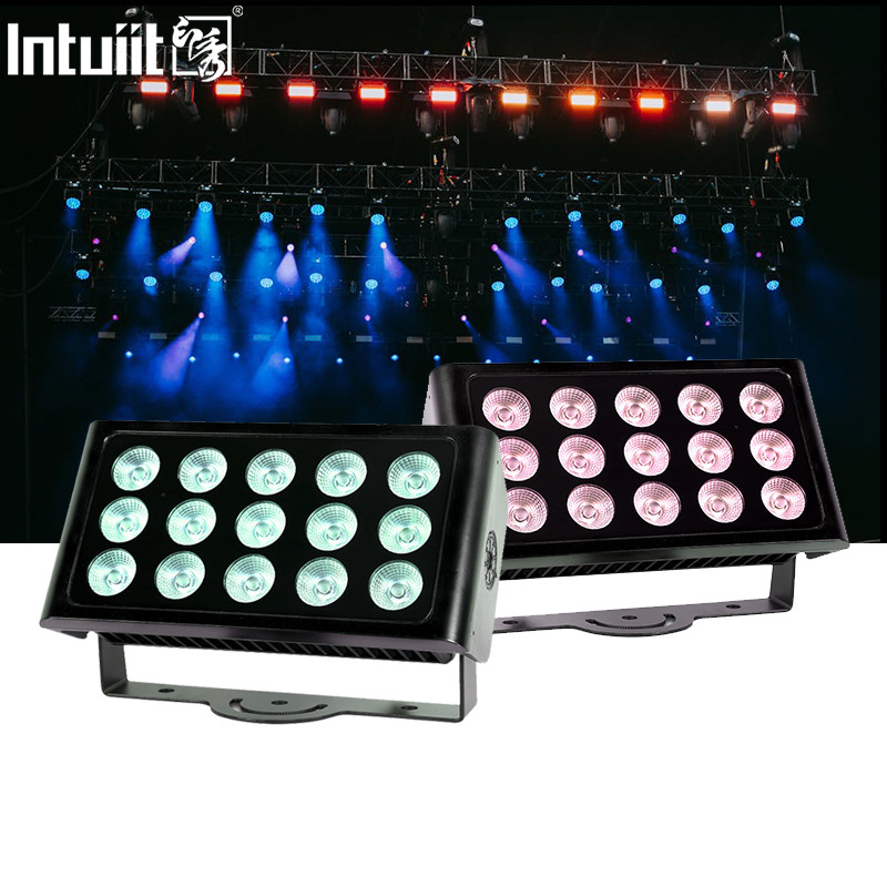 IP65 resistente al agua Color de la ciudad COB 80W RGBW Luz de inundación de lavado de pared LED exterior