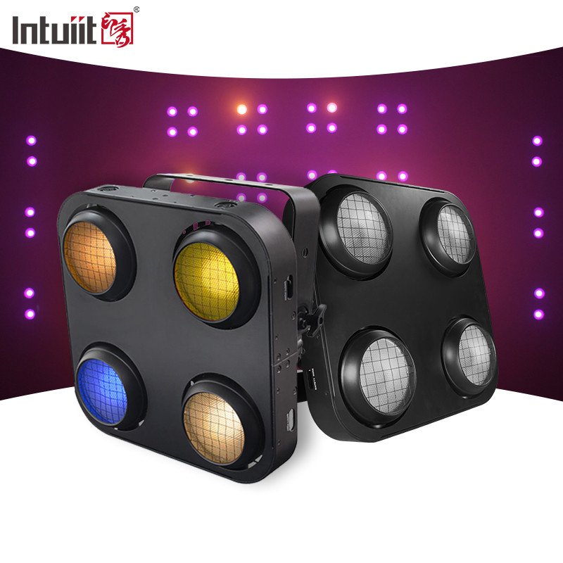 IP65 4x90w RGB Led Cob Audience Blinder Light para exteriores impermeable para 4 ojos