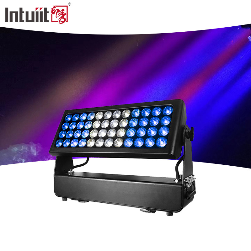 IP65 impermeable al aire libre RGBW LED Bar Wall Wash 1500W Inundación de la ciudad DJ Matrix Light Aluminio Iluminación de escenario Edificio