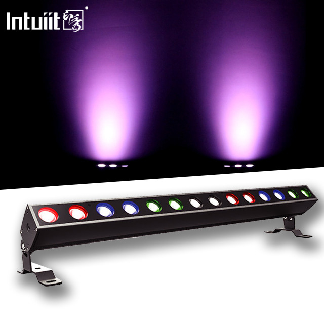 Dmx 14X10W RGBW 4in1 Luces de escenario interiores y exteriores Led Pared Lavadora Luces de escenario