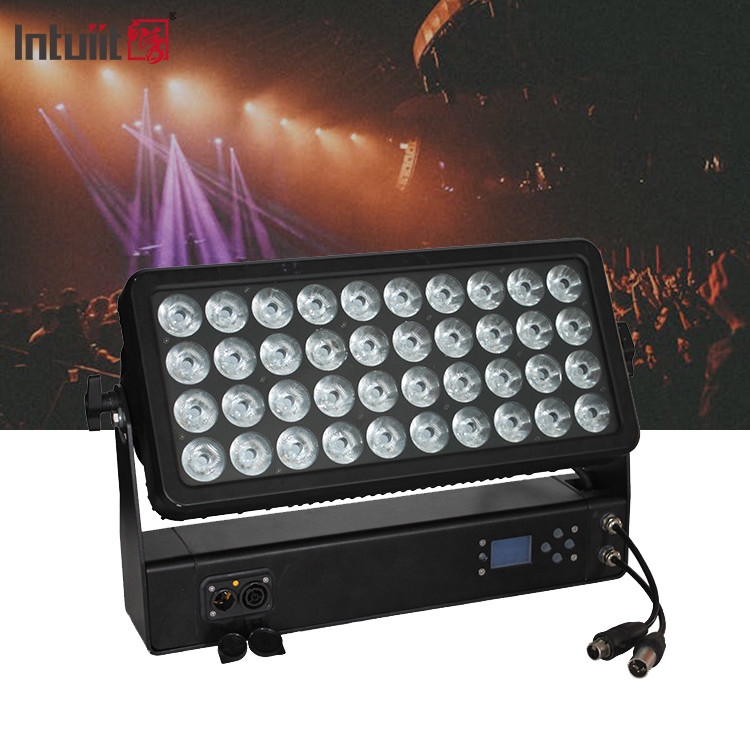 IP65 Inmueva para exteriores 400W RGBW 4In1 City Color Led Wall Wash Light para edificios