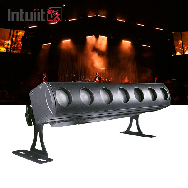 7x15W LED Pared Lavadora de luz LEDs RGBW Lavadora de luz Bar Para KTV Concierto Edificio Fiesta de bodas