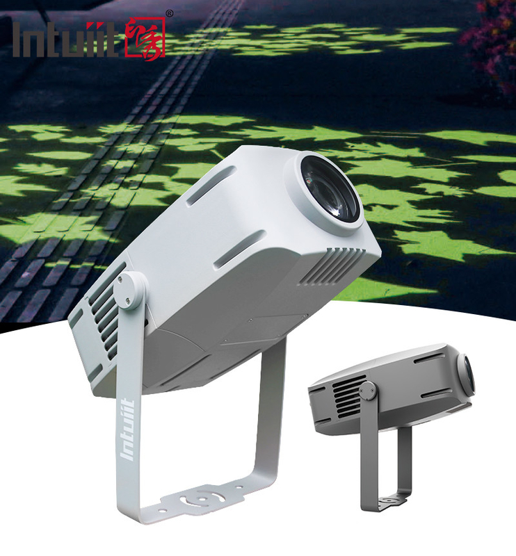 Proyector de logotipo Led 200W DMX512 Impermeable LED Gobo Signo de publicidad Luz IP65 Proyección para la venta