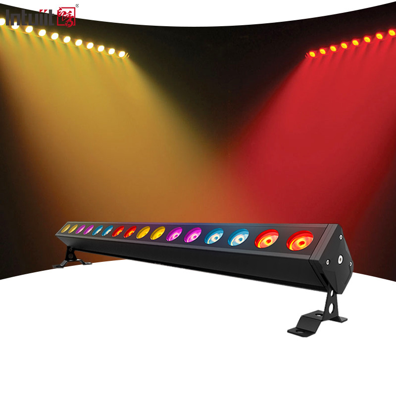16*5W LEDs Luz de escenario Aluminio Casilla DMX LED Strobe Luces de pared Lavadora