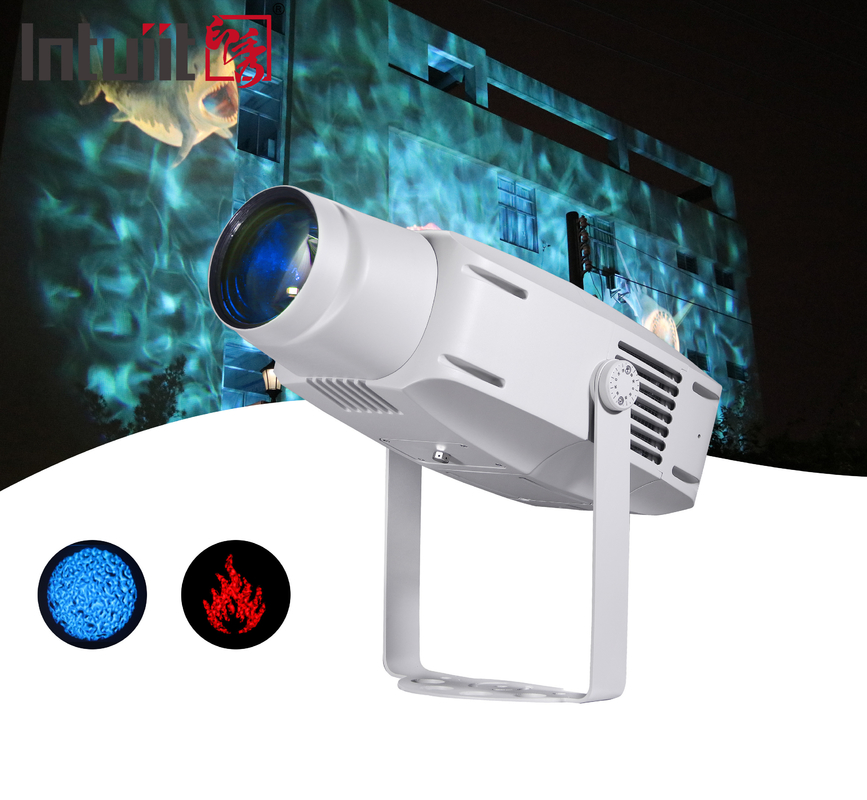 400W resistente al agua IP65 LED Onda de agua Gobo Proyector Luz DMX512 Modo de control Efecto de haz para calles comerciales y parques temáticos