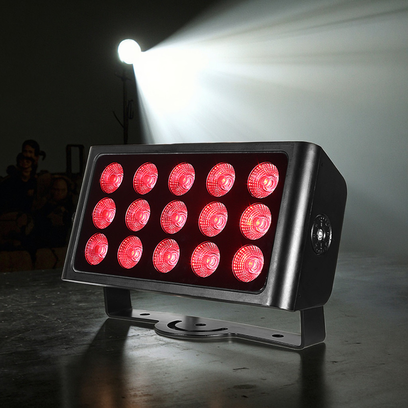 80W Dmx512 Ip65 Rgbw 4in1 Led Lavadora de paredes Dj escenario de bodas ciudad de color de inundación al aire libre Led Wash Light