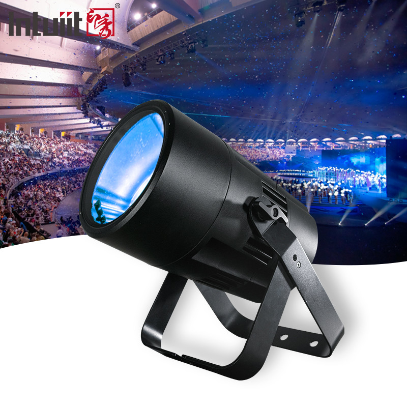 200W COB luz LED lineal Zoom 10 a 55 grados RGBW Sala de conferencias de teatro Luz de inundación DMX LED Par