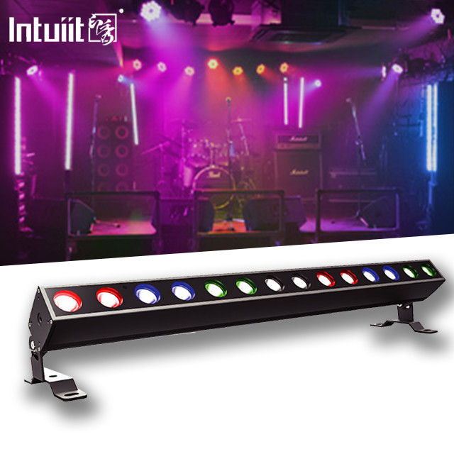 IP65 resistente al agua RGBW 4in1 14x10w Pixel Bar LED Lavadora de paredes DMX512 Control Blanco para la boda Iluminación de escenario DJ Beam