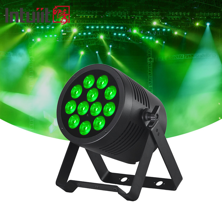 Luz de par Led 12*20W 6 en 1 RGBWA-UV Par Can Stage Light Bar de fiesta KTV Efecto de DJ Iluminación