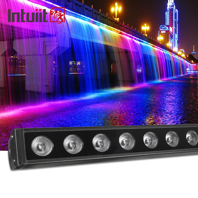 DMX RGBW Cambiador de color 16x5w Lavadora de la barra de luz Ip65 Led Lavadora de pared exterior