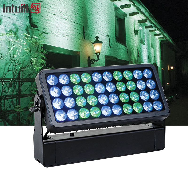 IP65 resistente al agua exterior 40X10W Rgbw 4in1 Led City Color Led Wall Wash Light