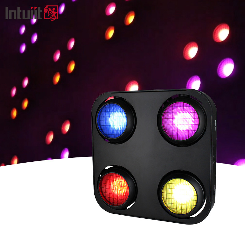 Ip65 Led Audience Blinder Light 4x90w Cob Blinder para el exterior impermeable para 4 ojos