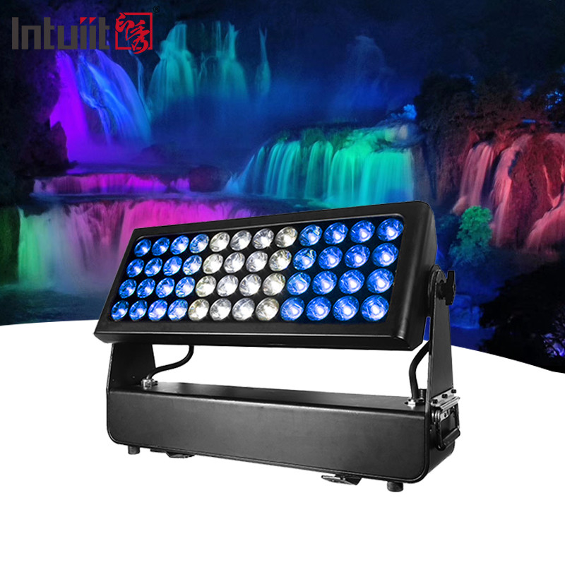 Professional impermeable IP65 1500W Rgbw 4in1 de la ciudad de color de lavadora de la luz de la inundación Led Led lavadora de pared