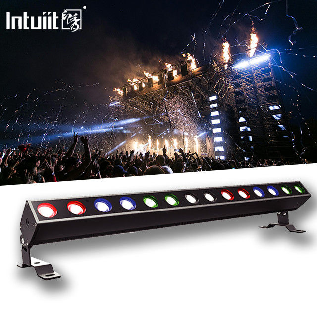 DMX512 14*10w RGBW 4in1 Pixel Led Bar de lavado de paredes IP65 Inodoro Dj Boda Ciudad Eventos Escenario Luces de lavado LED al aire libre