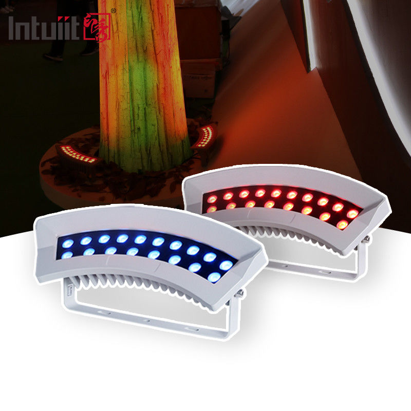 Lámpara de abrazo de árbol Led dmx512 36W RGBW colorida luz de jardín paisaje Iluminación IP65 Aluminio led abrazo de árbol luz