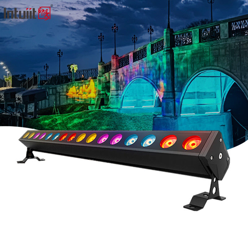 16x5W RGBW LED Lavadora de luz Bar DMX Luz de escenario Iglesia de bodas DJ Eventos en vivo lámpara de luz de luz de luz atmosférica