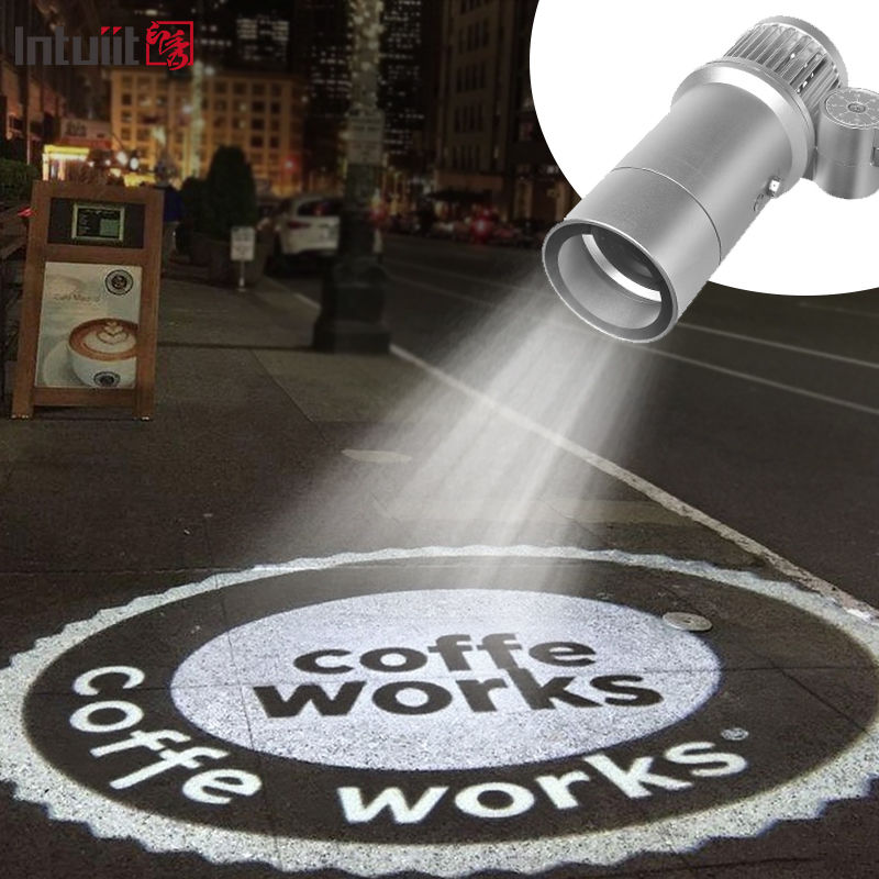 Luces de proyector de logotipo personalizadas de 60W para tiendas de negocios, proyección publicitaria o pared exterior a prueba de agua HD LED de bodas Teatro en casa