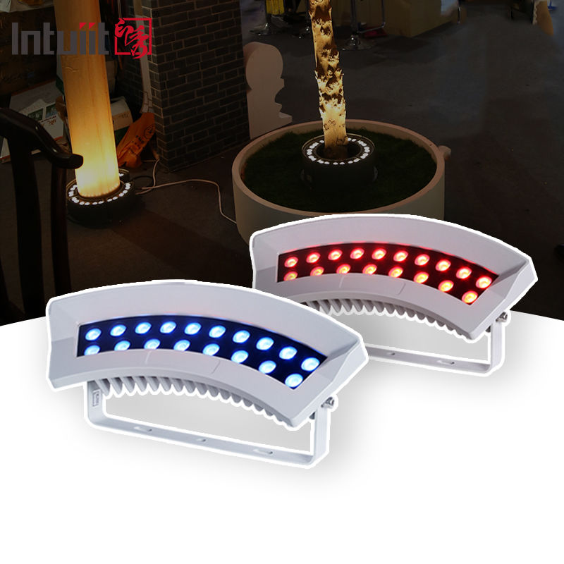 RGBW 36W Jardín exterior LED Abraza luz del árbol IP65 impermeable Colorido Spot Light Aluminio Aluminio Abraza luz del árbol