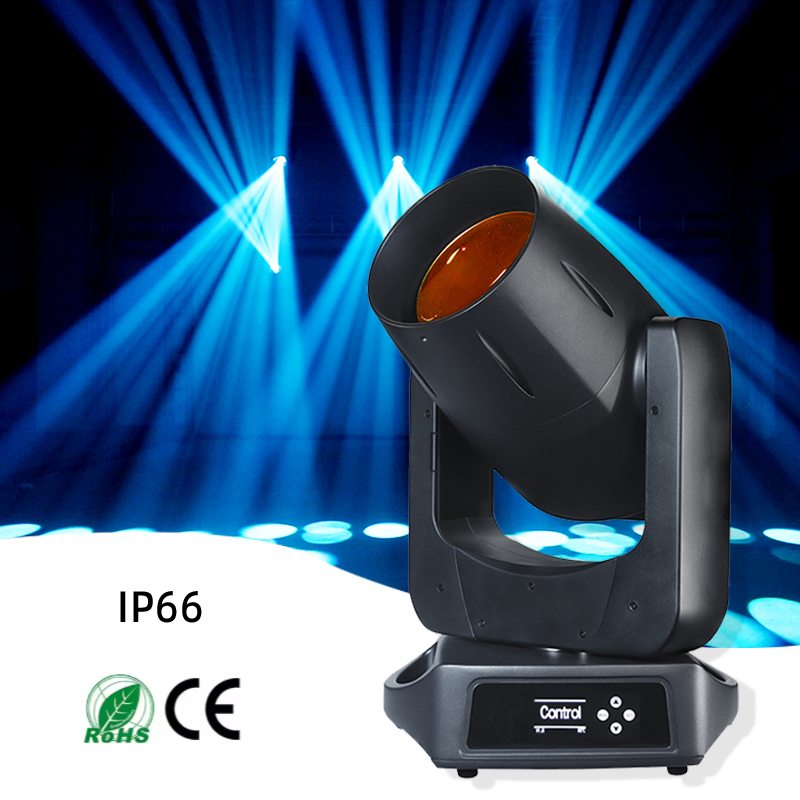 Foco móvil LED Beam 200w Dmx512 IP66 para discoteca, DJ y eventos