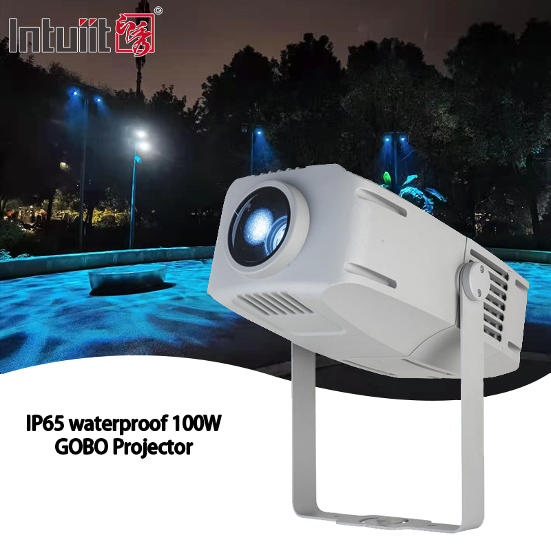Proyector LED de 100W con efecto de olas de agua, ondulaciones oceánicas, luces para exteriores IP65, para publicidad en edificios con luz de olas de agua