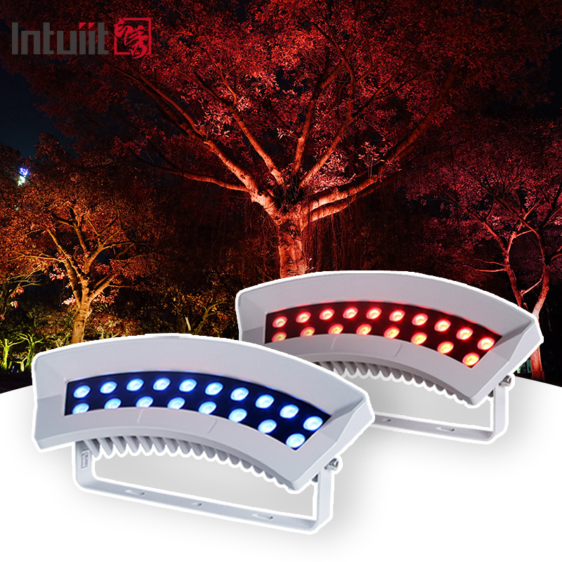 36W LED LED Hug Tree Light Hold Column Lamp Ring Garden Led Spot Light Ip65 Outdoor Landscape Spotlight
