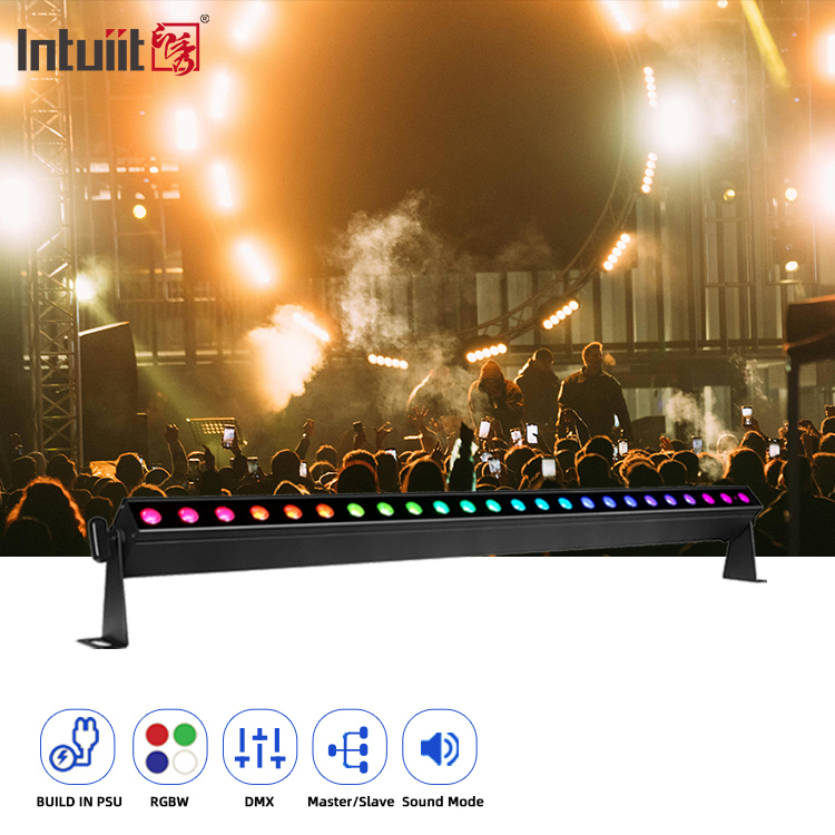 LED 24*2W RGB Led Linear Dmx Wall Washer Light Ktv Clubs Bars Weddings Dj Wall Washer Lights