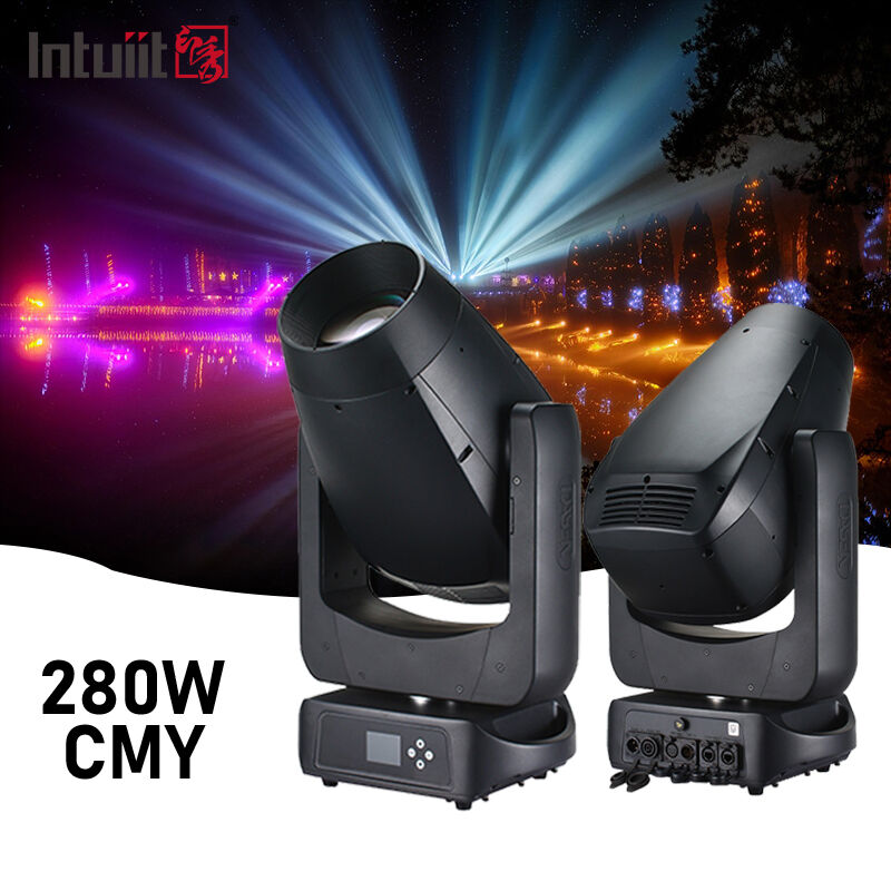 280W IP66 LED exterior CMY cabeza móvil de luz haz de luz punto de lavado BSW 3 en 1 luz de escenario impermeable