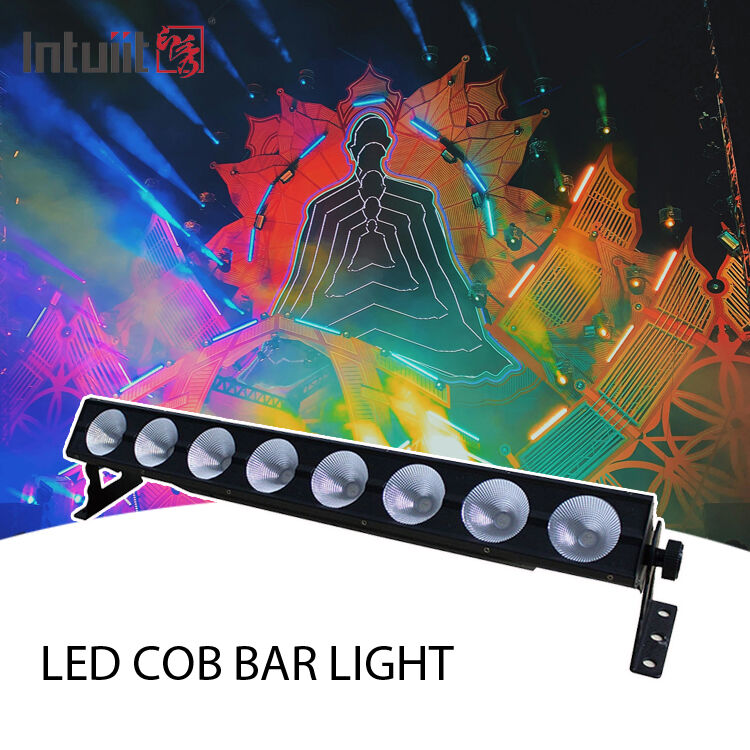 Luz LED COB de lavado de pared de barra de píxeles RGB 3 en 1 de 8x15w para bodas en bares