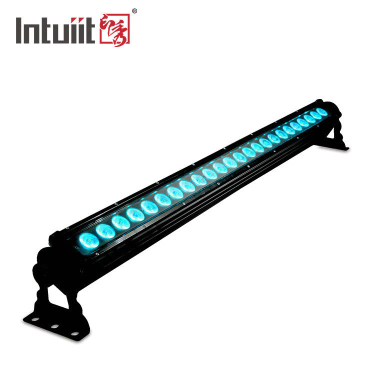 24x9w Rgb 3 en 1 llevó la luz al aire libre impermeable del tubo del esquema de la fachada de la luz de inundación del lavado de la pared para el borde