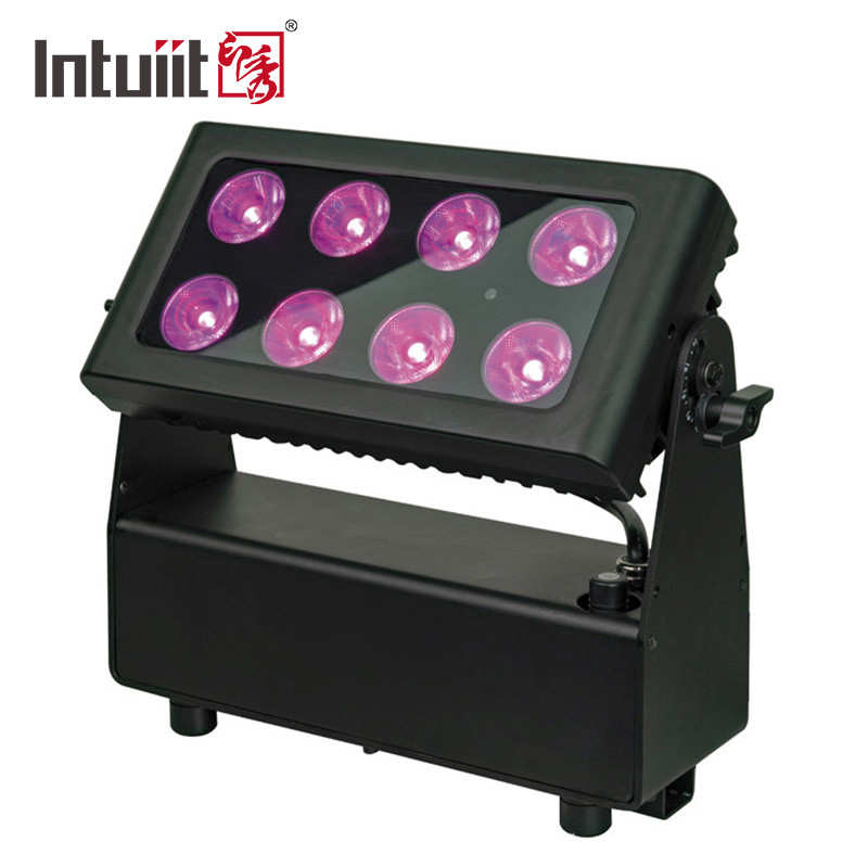 Luces de escenario LED con pilas DMX512 para concierto RGBW Uplight