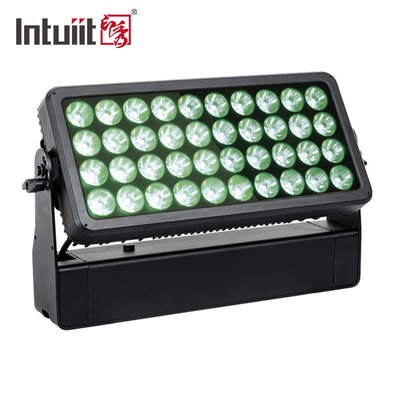 El color brillante estupendo de la ciudad de la luz RGBW 40PCS 10W de la etapa del LED llevó las luces de inundación del lavado del par