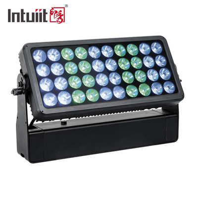 40x10w Rgbw 4 en 1 Luz de inundación Led Ip65 LED Color de la ciudad para la construcción de puentes Arquitectura al aire libre