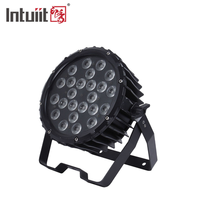 24x3W RGB 3 en 1 par al aire libre del LED puede etapa enciende el control de DMX para el concierto del banquete de boda