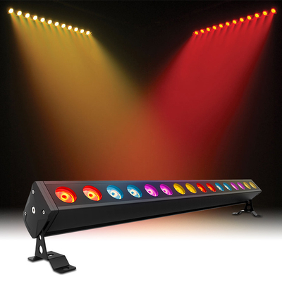 80w llevó el color del control RGBW AC24v del paisaje DMX512 de la luz de la lavadora de la pared que cambiaba el aluminio extensible