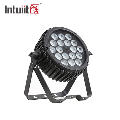 El par de aluminio del poder más elevado LED puede efectuar la etapa delgada de las luces 18pcs 3W que enciende par